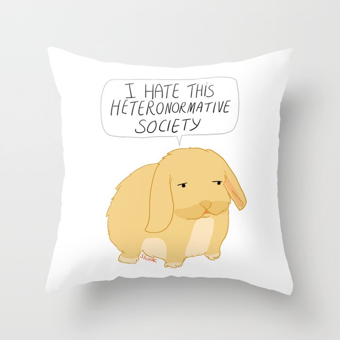 I hate deals throw pillows