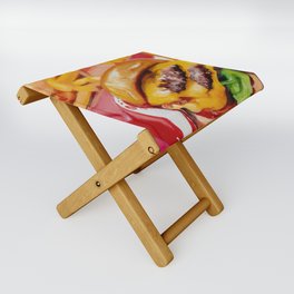 IN-N-OUT Burger Folding Stool