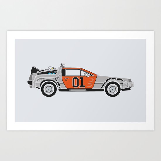 Back to the Body Shop Art Print