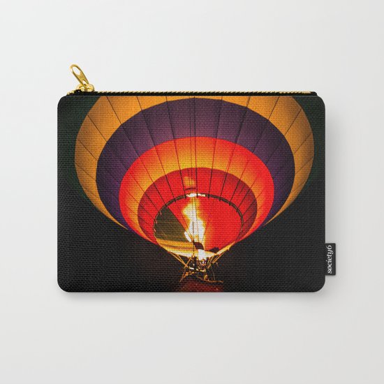 Night hot air balloon adventure Carry-All Pouch