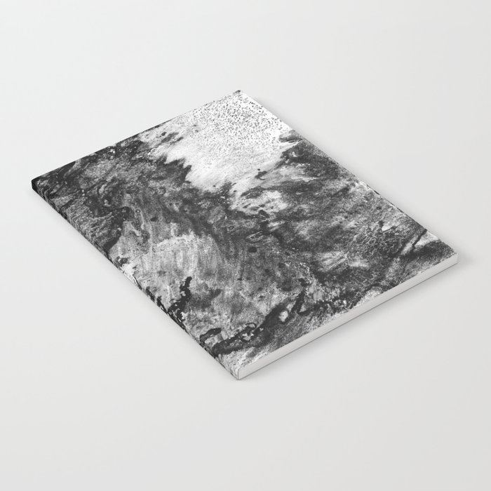 Black White Gray Paint In Monotype Technique Abstract Texture Background For Your Design Imitation Notebook By Ekaterinap Society6