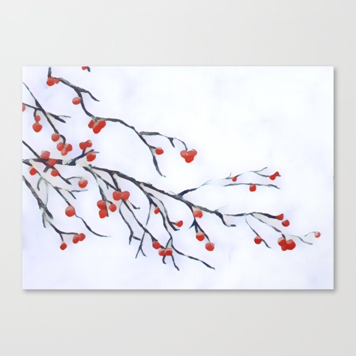 Light Cherry Tree  Canvas Print