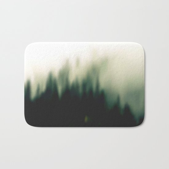 Foggy forrest 2 Bath Mat