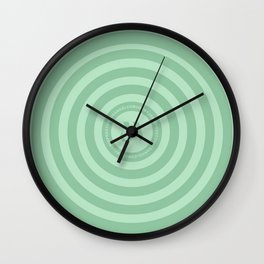 Hypnotika Minty Fresh Wall Clock