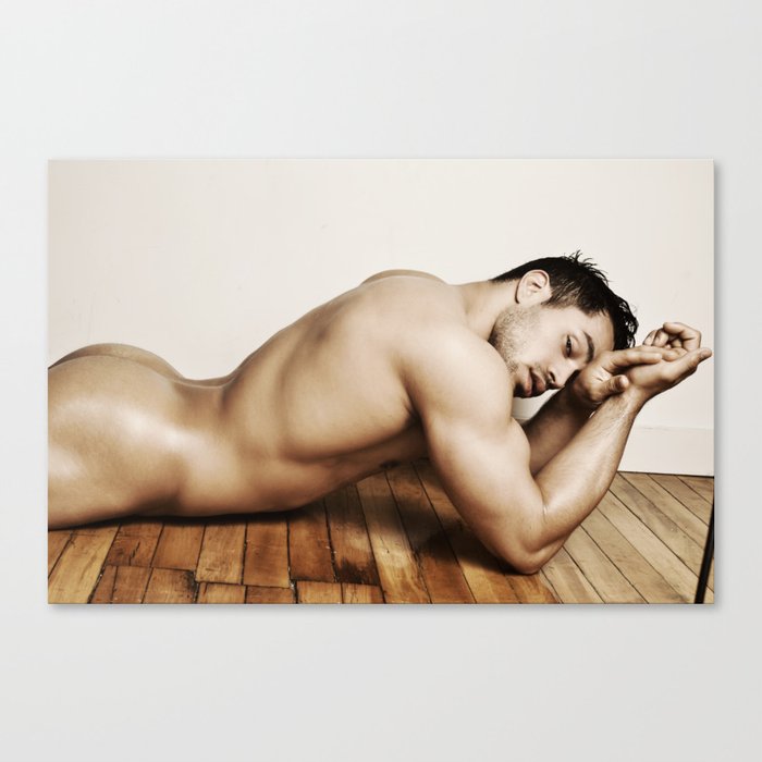 Desnudo Series: Alex #1 Canvas Print