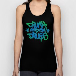 Drunk and on Drugs Unisex Tank Top