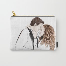 Carrie & Mr Big | Big City | Love portrait Carry-All Pouch