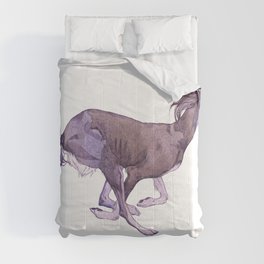 The Almost Gray Saluki Comforter