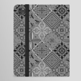 Patchwork,mosaic,flowers,azulejo,quilt,tiles,Portuguese style art iPad Folio Case