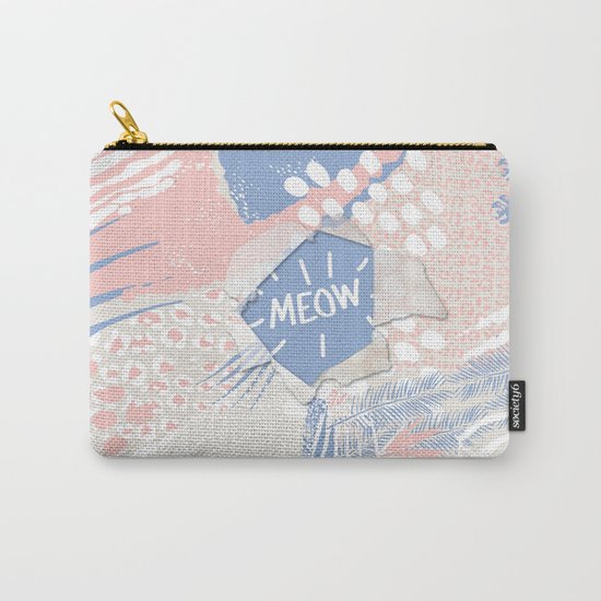meow (wild cats) Carry-All Pouch