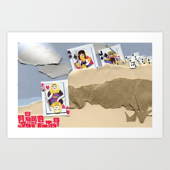 War Queens Art Print
