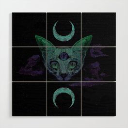 Midnight Blessings Wood Wall Art