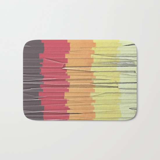 Shreds of Color 5 Bath Mat