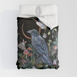 Moon Raven  Comforter
