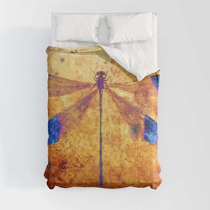 Dragonfly in Amber Comforter