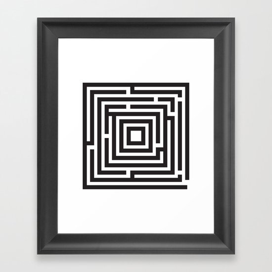 Night Drive Framed Art Print