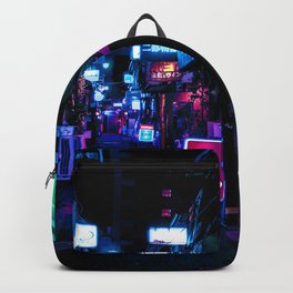 Alley Of The Glowing Signs Backpack