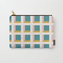 Minimalist 3D Pattern VI Carry-All Pouch