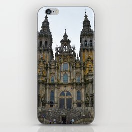 Spain Photography - Cathedral In Santiago De Compostela iPhone Skin