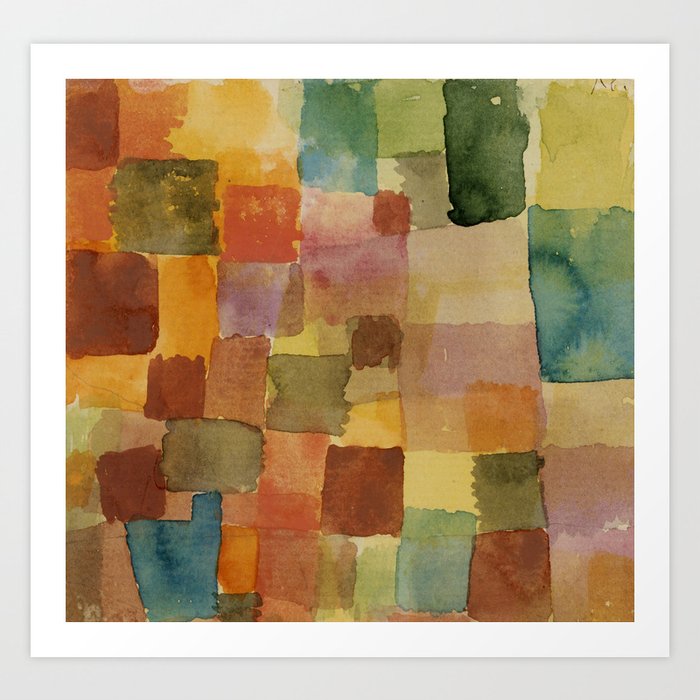 Paul Klee "Untitled 1914a" Art Print