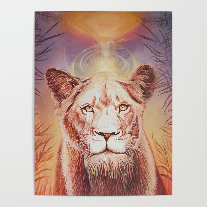 Sol Lioness Poster