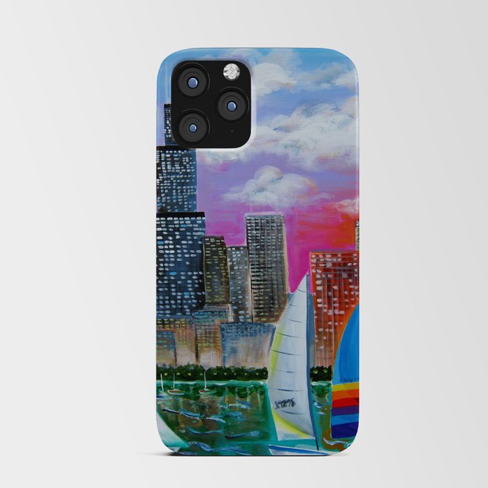 Magnificent Chicago Skyline iPhone Card Case