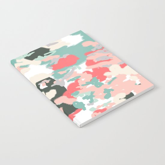 Nashe - abstract painting trendy color bright modern painting for dorm urban beach decor southern Notebook