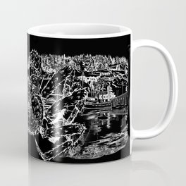 Kodiak Crab Coffee Mug | Ink Pen, Digital, Drawing 
