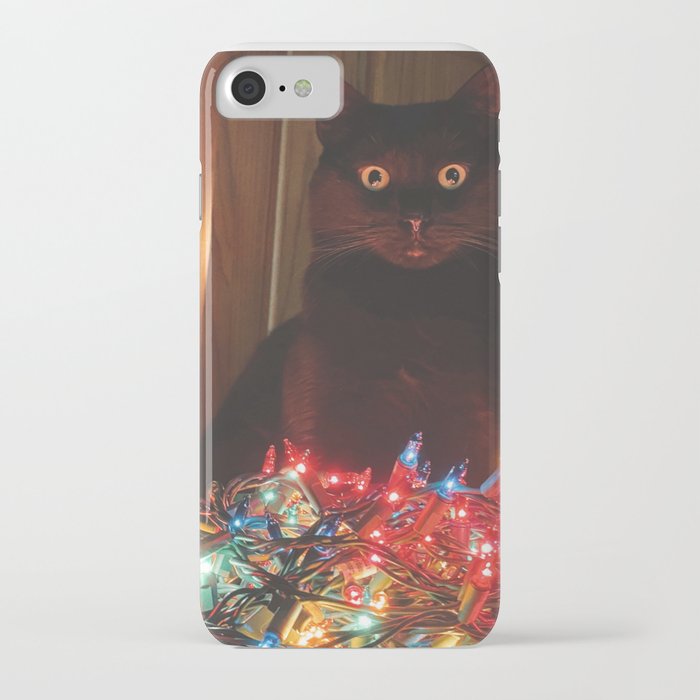 Sebastian Christmas Lights iPhone Case