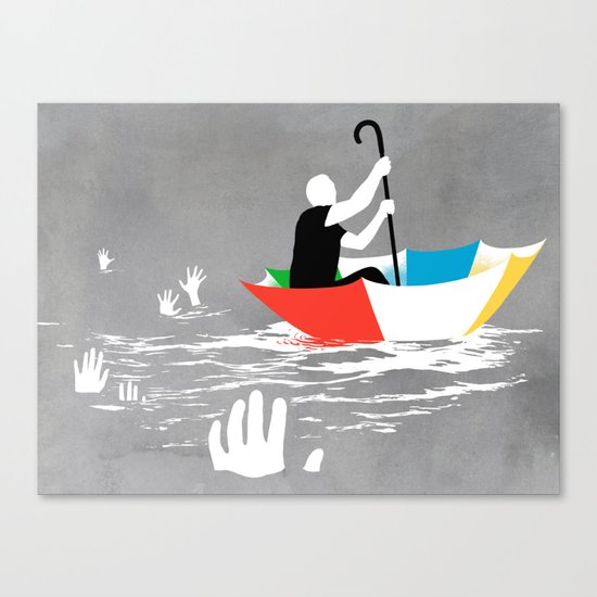 Staying Afloat Canvas Print