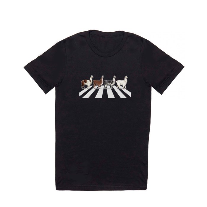 Llama The Abbey Road #1 T Shirt