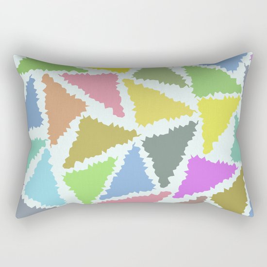 Geometric Pattern II Rectangular Pillow