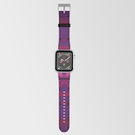 Eye Of the Shards Of Time Purple Apple Watch Band