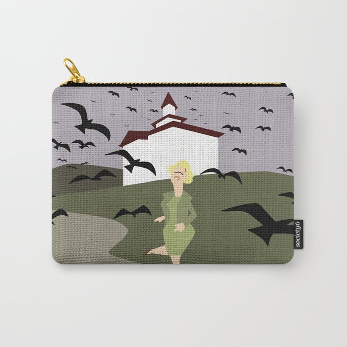 Hitchcock's The Birds Carry-All Pouch