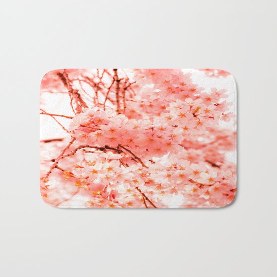 Cherry Blossoms Bath Mat