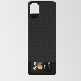 Luxury Style Black & Grey Pattern Android Card Case