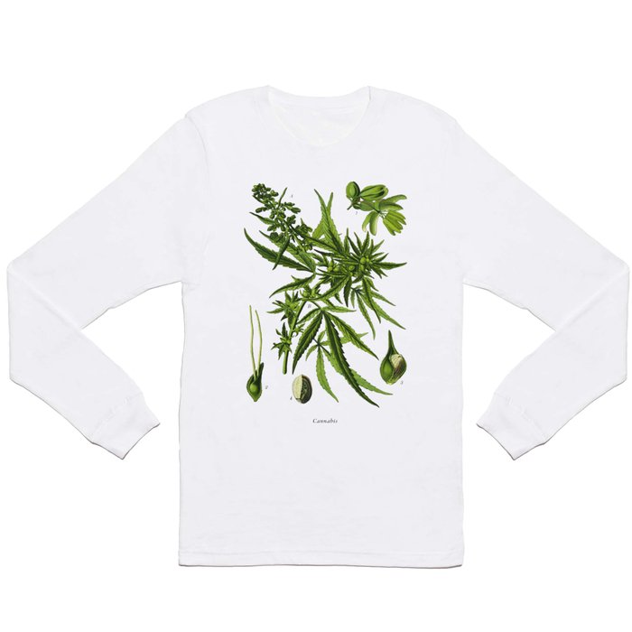 Cannabis or marijuana Long Sleeve T Shirt