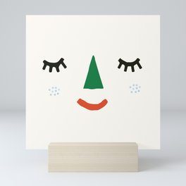 Happy Smiley Face Mini Art Print