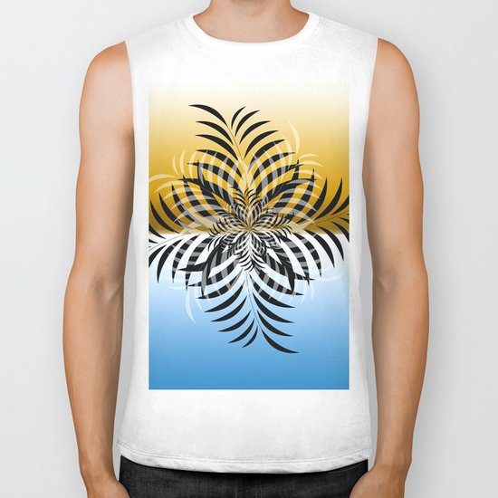 color leaf 1 Biker Tank