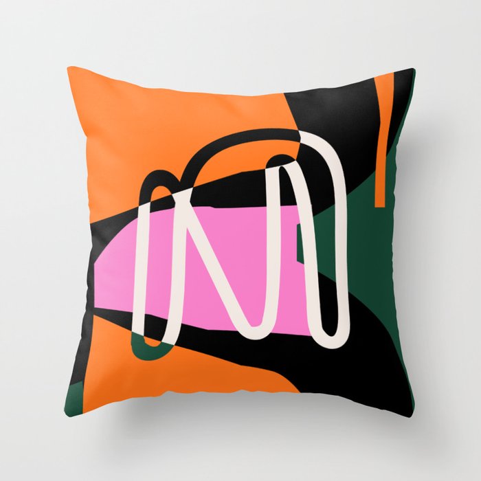 Long Time No See Throw Pillow By Holalou Society6