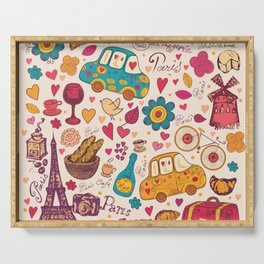 Paris je t'aime Serving Tray