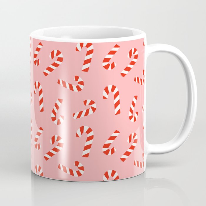 Candy Canes - Pink Coffee Mug