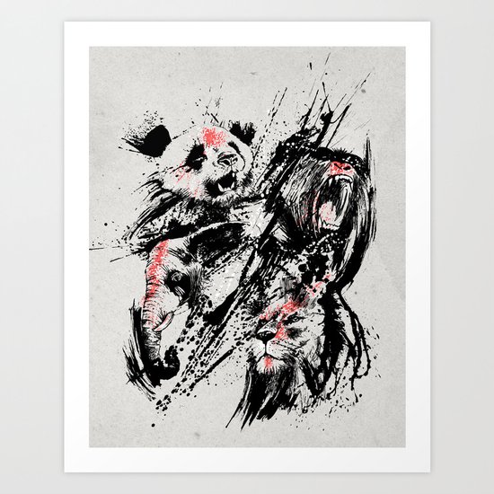 save us Art Print