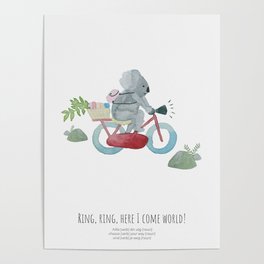 Koala Charlotte Bike Poster