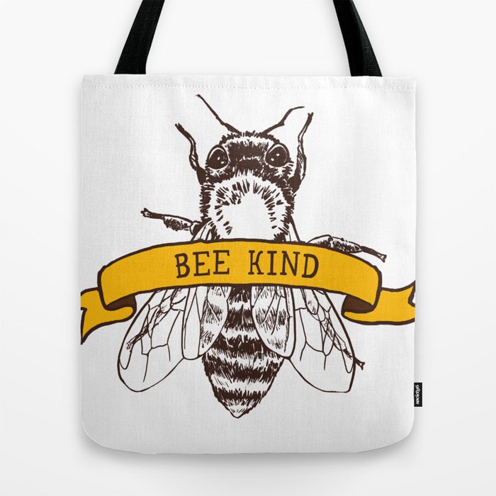 Bee kind tote bag online