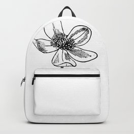 Flower Backpack | Black and White, Vector, Nature, Flowers, Flor, Plantas, Vintage, Plants, Flores, Campo 