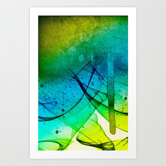 manic Art Print