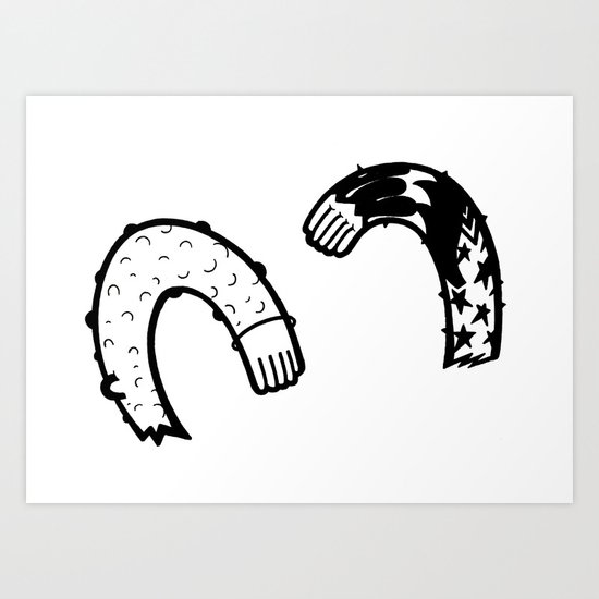 Dance Dance Dance Dance To The Radio. Art Print