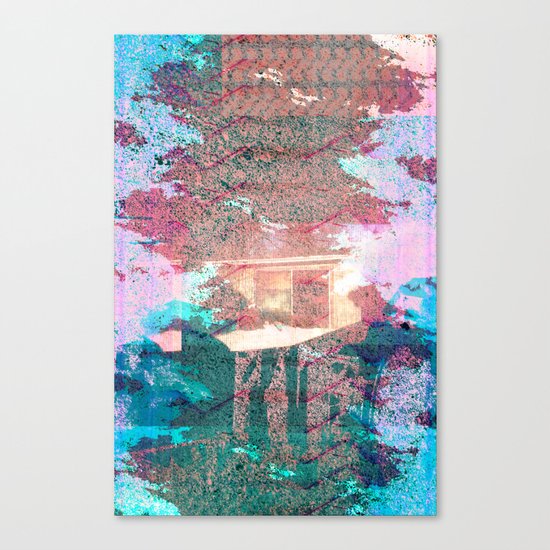 Lunar Arboretum Canvas Print