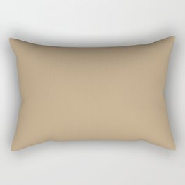 PLAIN TAN  Rectangular Pillow